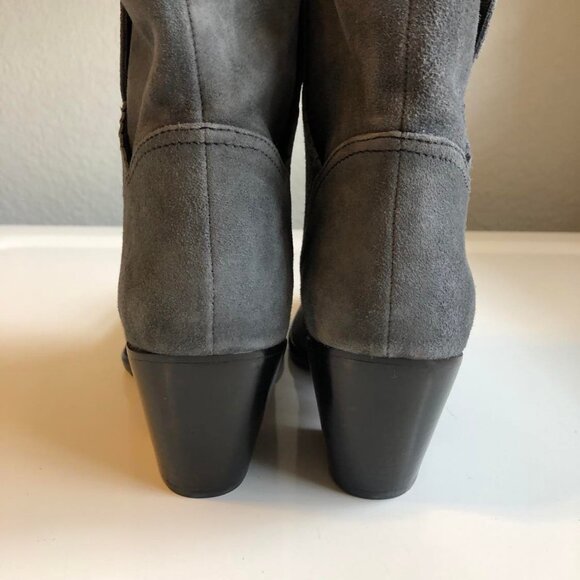 New RACHEL COMEY Mave Boot Gray Suede Ankle Booties SZ 9 MSRP $450 - Picture 5 of 8